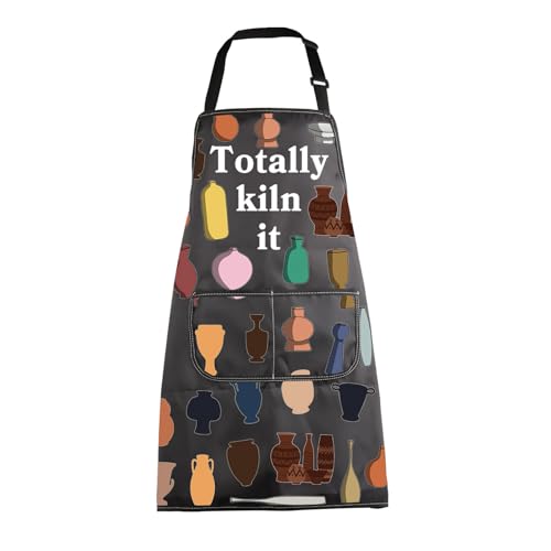 MBMSO Ceramic Artist Apron Totally Kiln it Pottery...