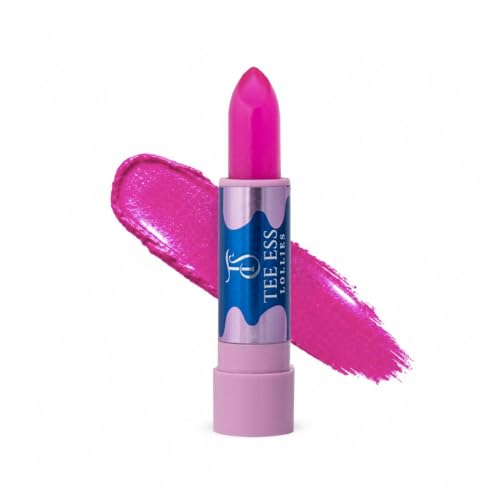 Image of TEE ESS Lollies 3-in-1 Multi Use LipStick | Used as Lipstick ,Highlighter and EyeShadow | With Ph Adaptive Colour| High Shine Finish | Smooth & Silky Texture | Lightweight, Moisturizing with Vitamin E | Non-Sticky for Daily Wear | 4gms (Lilac)