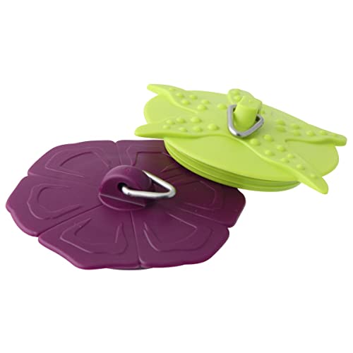 Fackelmann Tapón Lavabo-Fregadero con arandela en acero inoxidable, 6x2cm. 1 ud.