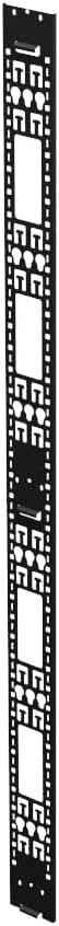 NavePoint 42U Vertical Cable Management Rail, Rack Mount, 0.82 x 4.6 x 76