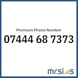 Easy Memorable Gold VIP Number Sim card UK Pay As You Go Mobile 07444687373 MR.SIMS Premium Series