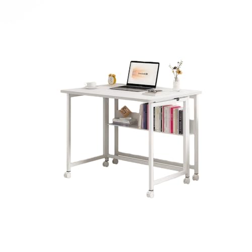 Tcrciuk �f�X�N �܂肽���� PC�X�N�e �����[�N�f�X�N �� ��80/100/120���s58 ����75cm �׋��� ���@�\�e�[�u�� ���[�I�t�� �I�t�B�X �ݑ�Ζ� �ȒP�g�� �ȃX�y�[�X (�������[���[�{�I�X�^�C��,��80×���s58×����75cm)