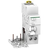 Montage sur rail DIN Schneider Electric Acti9, Vigi iC60 - Bloc Add-on Fuite de Terre - 2P - 25A - 300mA - Type AC - A9V04225