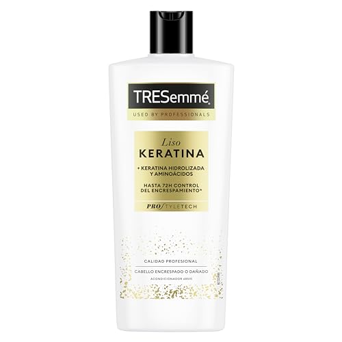 TRESemmé Acondicionador Liso Keratina para pelo encrespado o dañado con aceite de Marula y Keratina 685ml