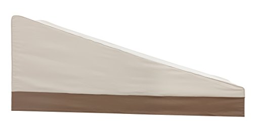 Finnhomy Outdoor Chaise Lounge Chair Covers Set Of 2 Patio Waterproof Furniture Cover Large Folding Heavy Duty Weather/Fade Resistant Beige, 2 Pack，78" L X 35.5" W X 33" H #TOP2