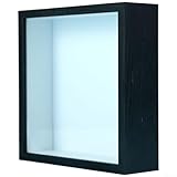 Set di 2 cornici portafoto 3D vuote in resina epossidica, fatte a mano, per fiori secchi, farfalle, opere d