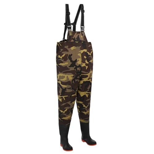 Pantalones de pesca impermeables y antideslizantes talla 45