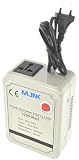 Mlink Transformador de Voltaje 220V a 110V 1000W Toroidal Onda Senoidal Enchufe Universal Carcasa Metalica