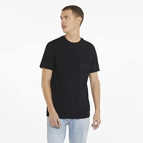 Image of Puma Men's Solid Regular Fit T-Shirt