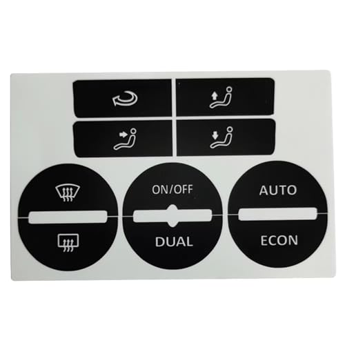 Kit réparation boutons climatisation VW Passat 2005-2010 console centrale