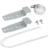 5001DD4001A Dishwasher Mounting Brackets Kit Compatible With LG Dishwashers - Repalces: PS3525525 AH3525525 AP4438292 1266844