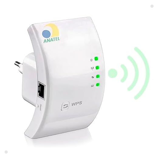 Repetidor Wifi Sinal Wireless Amplificador Extensor Potente