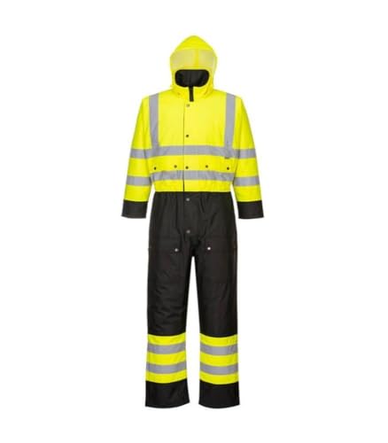 Combinaison Portwest Hi-Vis Contrast Coverall bicolore de travail