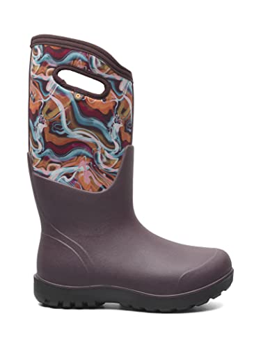 BOGS Women's Neo-Classic Tall Glossy Abstract Snow Boot