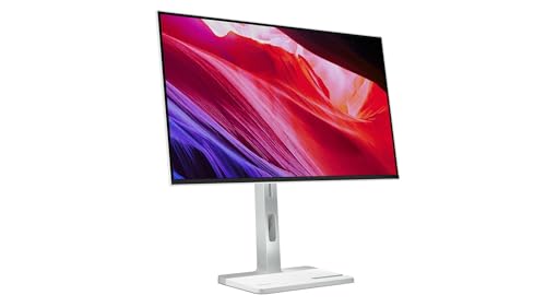 Lenovo L27h-4A | 27" QHD Monitor | 2560x1440 | 100Hz | 350 nits | 1ms Reaktionszeit | IPS-Panel | USB-C | USB-A | HDMI | DisplayPort | VESA MediaSync | integr. Lautsprecher | entspiegelt | 5,9kg|grau – Bild 4