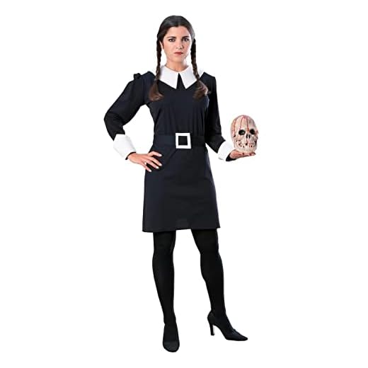 Rubies onsdag vuxen kostym liten