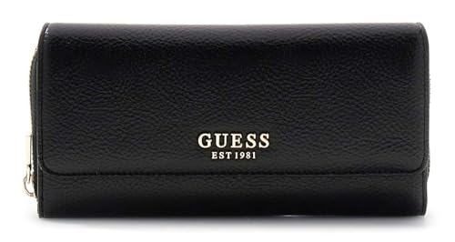 GUESS Geldbörse Brooke Clutch Organizer Black schwarz