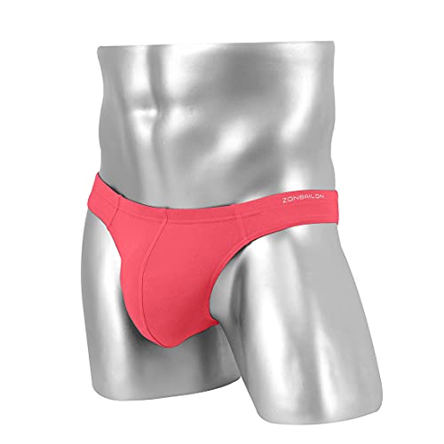 ZONBAILON Men's G String Low Rise Thong Underwear T Back2