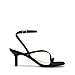 DREAM PAIRS Women's Low Kitten Heels Strappy Open Square Toe Ankle Strap Sexy Fashion Comfort Dress Shoes Party Heeled Sandals,Size 6.5,Black-Nubuck,DWUMHS2561