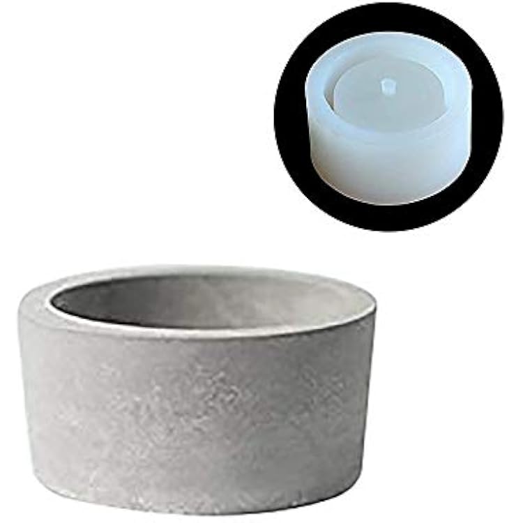 Nicole Silicone Flower Pot Mold for Succulent Plants Concrete Candle Holder Mould