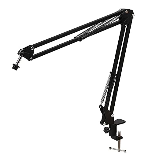 Pro Desktop Mikrofonhållare Suspension Scissor Arm Mikrofon Stativbord Monteringsklämma för Samson Blue Yeti Snowball