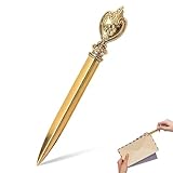 CHAMP D'APPLICATION: Coupe-Main de Conception Antique utilisés comme accessoires de bureau, ouvre-lettres dorés très adaptés à la maison et au bureau, faciles à insérer dans l'enveloppe sans endommager la lettre