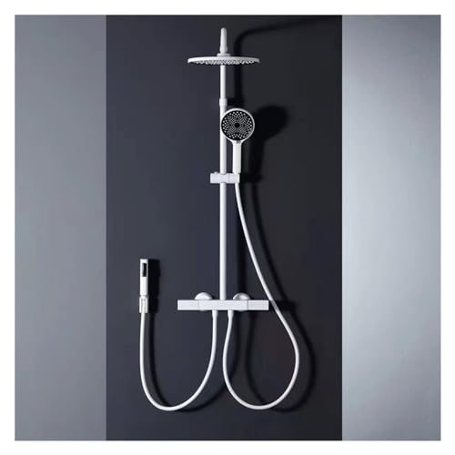 Ensemble de douche à pluie quatre modes en cuivre sur mesure