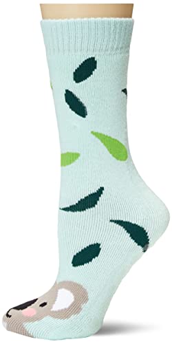 Image of K. Bell Socks womens Retro Varsity Lettuce Crew