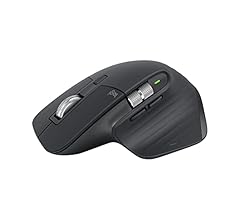 Logitech MX Master 3S Wireless Mouse Standard Edition with Logi Bolt USB Receiver, Ultra-fast Scrolling, Ergo, 8K DPI, Trac…