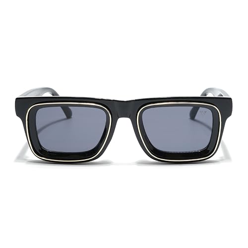 Image of Voyage UV Protected Square Sunglasses for Men & Women