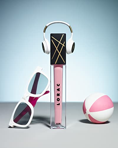 Lorac Lux Diamond Lip Gloss | Genuine Diamond Dust | Non-Sticky | Vibes Pink #TOP7