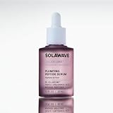 Solawave Plumping Peptide Lifting Serum with Triple Hyaluronic Acid, Probiotics, Avocado Vegan Peptides for Collagen and Radiant Complexion - Anti-Aging Preventative for All Skin Types (1 FL OZ)