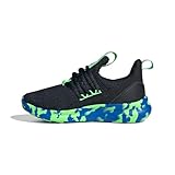 Adidas Unisex-Kids Lite Racer Adapt 7.0, Black/Lime Burst/Bright Royal, 6