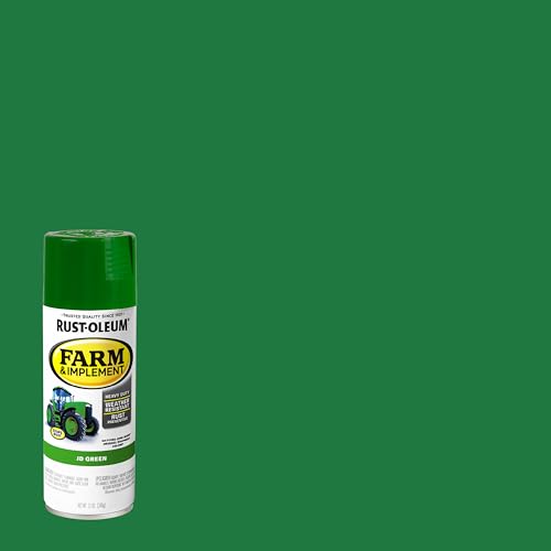 Image of Rust-Oleum 280124 Farm & Implement Spray Paint, 12 oz, JD Green