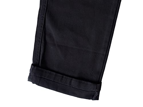 Camlakee Boys Pull On Cargo Pants For Kids Twill Cargo Joggers Black 6-7 Years/Size 130 #TOP6