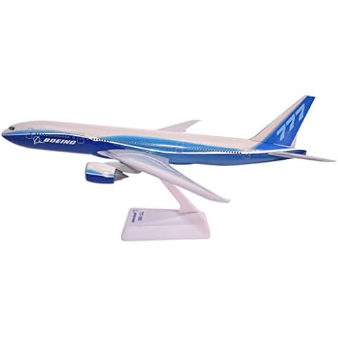 Flight Miniatures Boeing Demo (04-Cur) 777-200 1:200 Scale - Plastic Snap-Fit Model Airplane - Collectible Replica of Boeing Aircraft Part #ABO-77720H-029 Cover