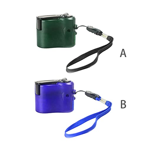 ECOMISTIQ Hand Crank Dynamo Generator Green - Image 5