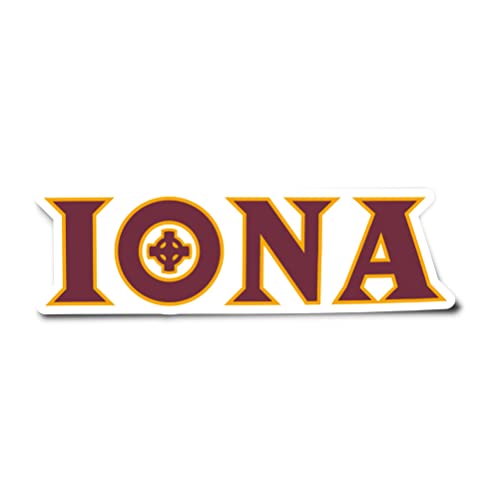 Desert Cactus Iona College Sticker Gaels Vinyl Decal Laptop Water Bottle Car Scrapbook (IND 00004)