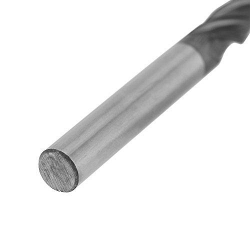 5 stücke Wolframkarbid 4 Flöte Zylinderschaft Vierkantschaftfräser CNC Fräswerkzeuge 6mm Durchmesser x 50mm Länge