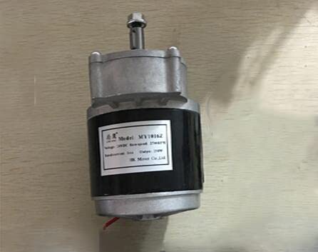 Davitu DC Motor - 12V electric car motor permanent magnet brush brush speed electric tricycle - (Voltage(V): Long shaft)