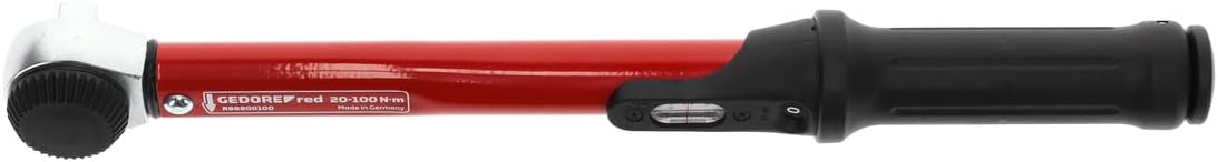 GEDORE R68900100 RED Torque Wrench 1/2 20-100Nm l.395mm