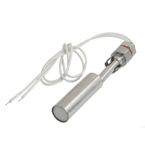 Sourcingmap Stainless Steel Float Switch for Water Pump Tank Swimming Pool Garden Pond Liquid Water Level Sensor M11 4.72" Length