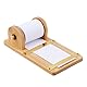DICOSMETIC 1Pc Notizpapier Spender Aus Holz Papierrollenhalter Weizen Sticky Note Spender Mit 1 Rollen Für To Do Listen DIY Zeichnungen Notizen Kunstwerke Tägliche Besondere Ideen