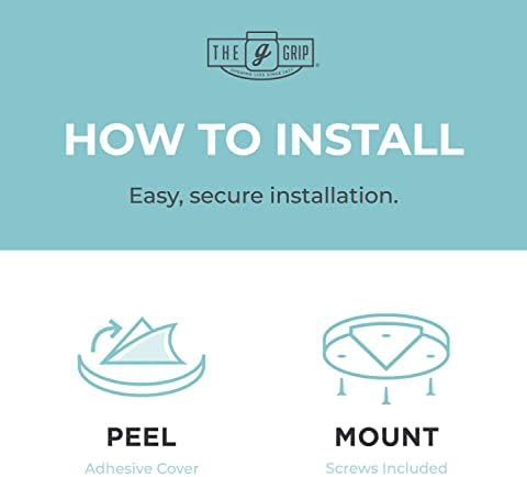 The Grip Jar Opener | Original Under Cabinet Jar Lid & Bottle Opener, Effortless for Weak Hands & Seniors with Arthritis - Made In USA