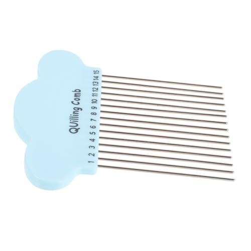SHINEOFI Papier-Quilling-kamm Aus Kunststoff Und Metall Tragbar Und Einfach Zu Bedienen Für DIY Quilling Projekte Zum Weben Verschiedener Muster