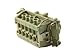 HARTING ELECTRONICS 09330102701 HAN 10 Series 10 Position Ground 16 AMP Female Insert - 1 item(s)