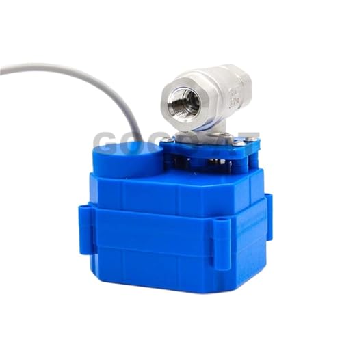 Vanne motorisée 12V 24V 220V en acier inoxydable pour contrôle automatique eau - 4
