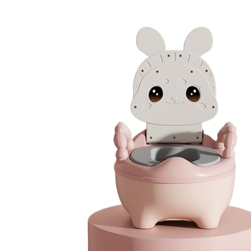 XVVXおまる イレトレーニング イレ 補助便座 取っ手付き 柔らかクッション 引き出し式便槽 お手入れ簡単 滑り止め 飛び散り防止 滑り止め 蓋付き子供用便座 携帯ト (ピンク,(PUシートクッション))