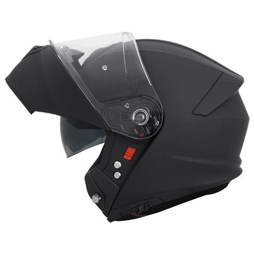 Zorax Matt Black Full Face Motorcycle Helmet