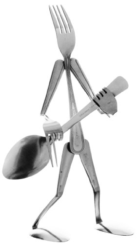 Forked Up Art F09 Guitar Player-Fork